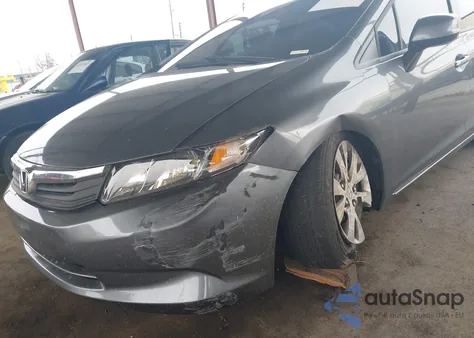 2012 Honda Civic Lx z USA, uszkodzony, nr VIN 19XFB2F5XCE001168